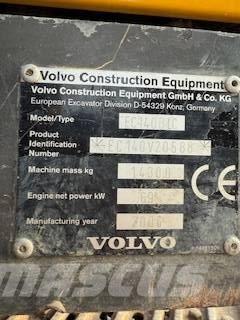 Volvo EC 140 B LC Εκσκαφείς με ερπύστριες