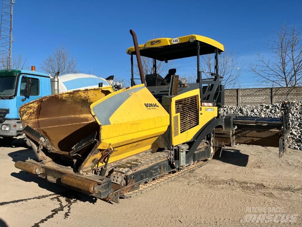 Bomag BF 800 C Επίστρωση ασφάλτου