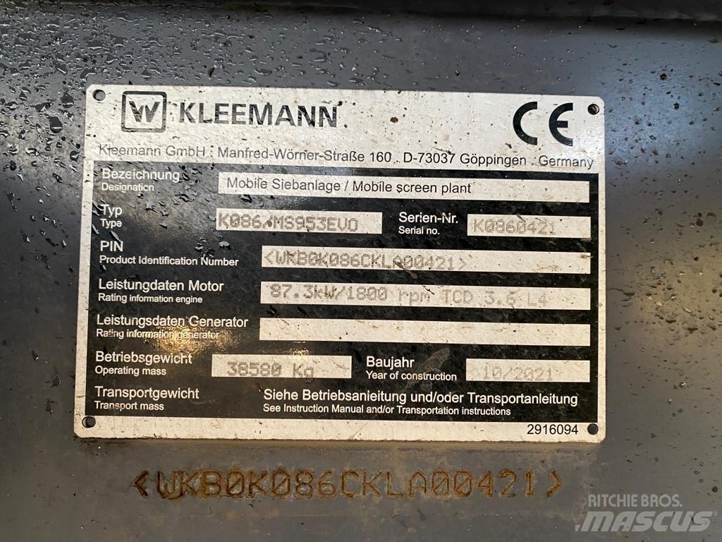 Kleemann MS953 EVO Μηχανές κοσκινίσματος