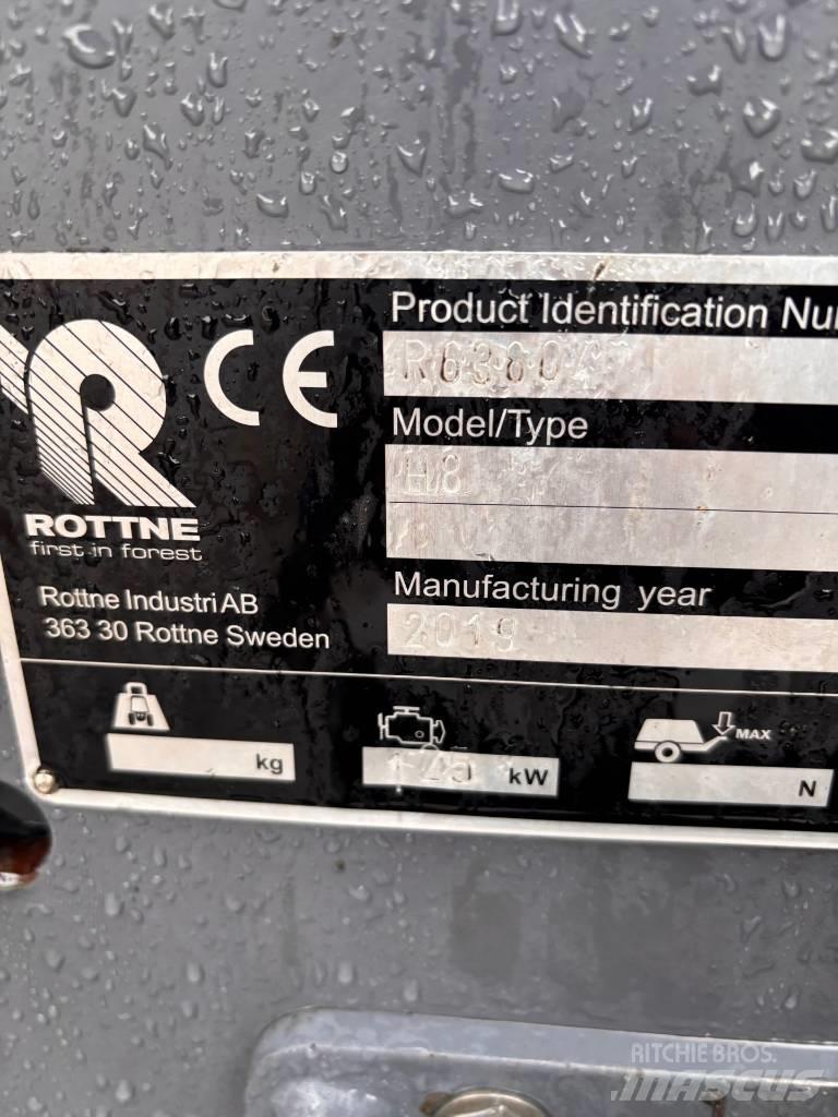 Rottne H8D Θεριζοαλωνιστικές μηχανές