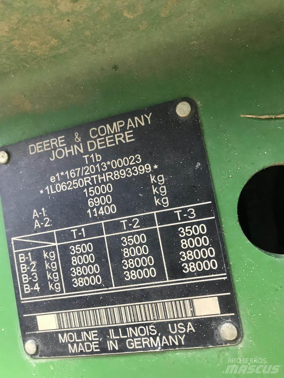 John Deere 6250R Τρακτέρ