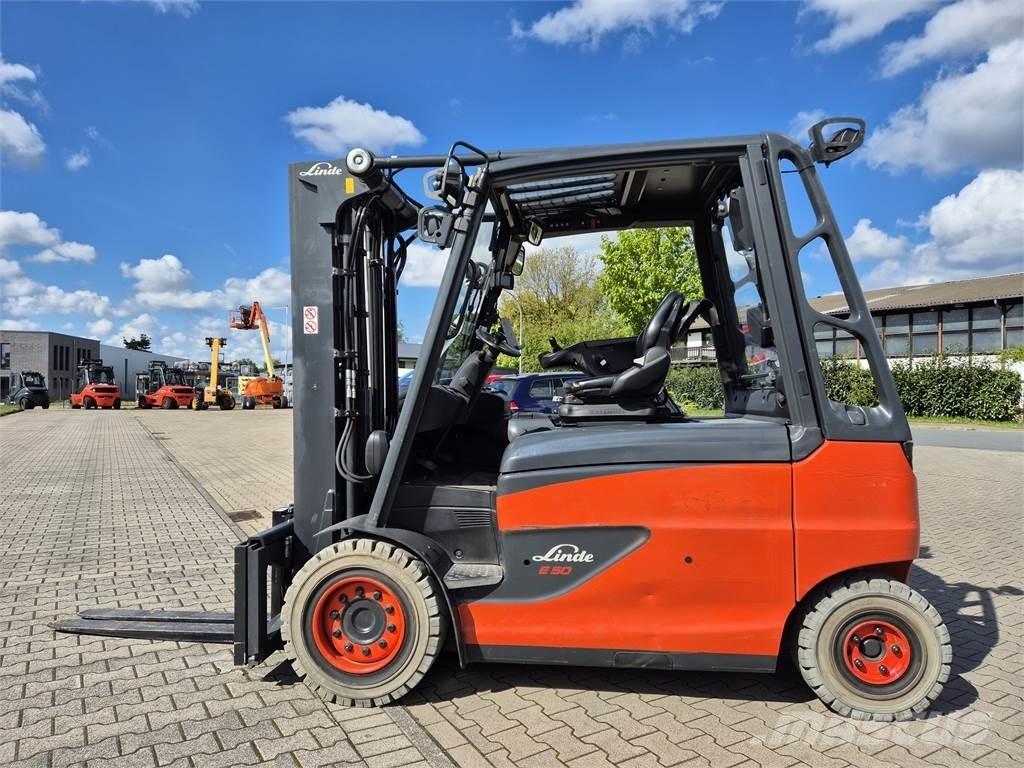 Linde E50HL-01 Ηλεκτρικά περονοφόρα ανυψωτικά κλαρκ