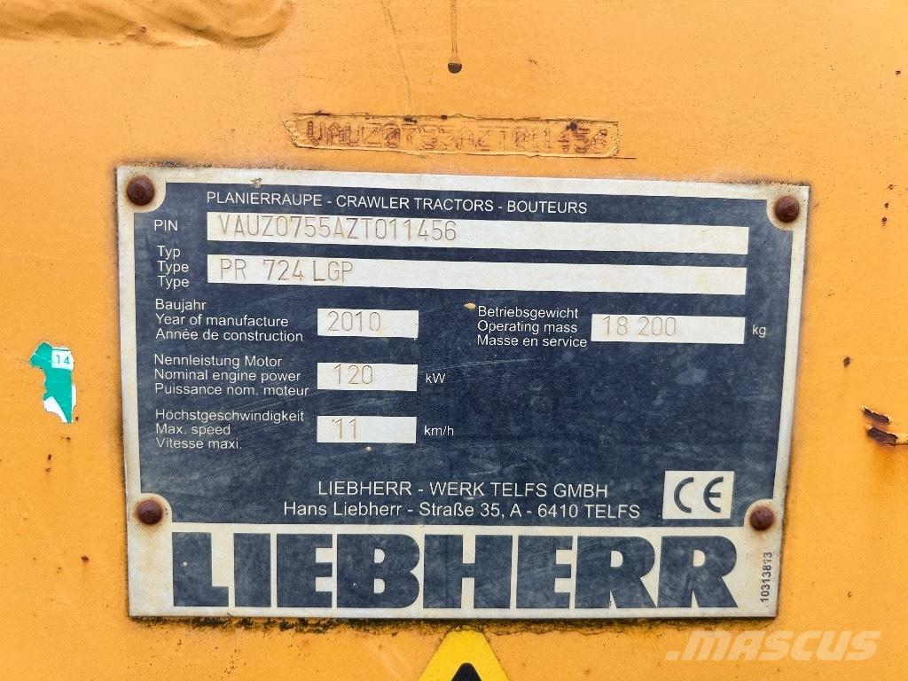 Liebherr PR 724 LGP Μπουλντόζες με ερπύστριες