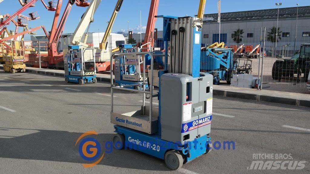 Genie GR 20 Ανυψωτήρες με κατακόρυφους πυλώνες