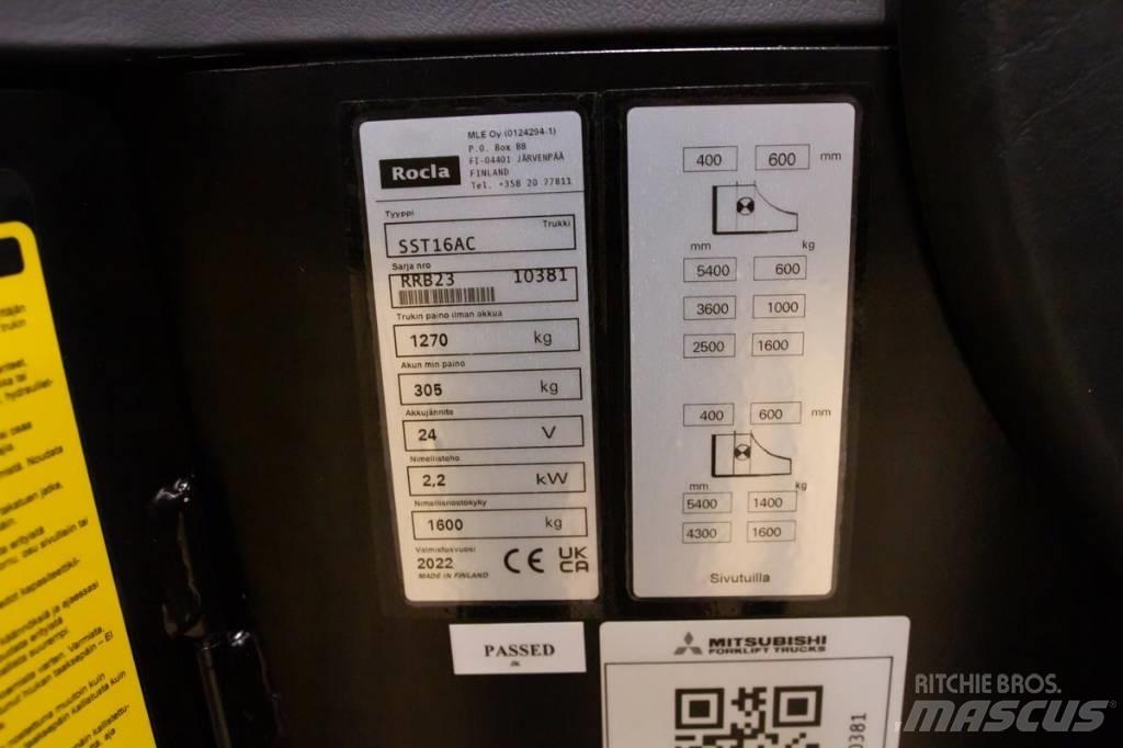 Rocla SST 16 AC Ηλεκτρικά παλετοφόρα με ιστό