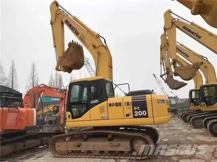 Komatsu PC 200-7 Εκσκαφείς με ερπύστριες