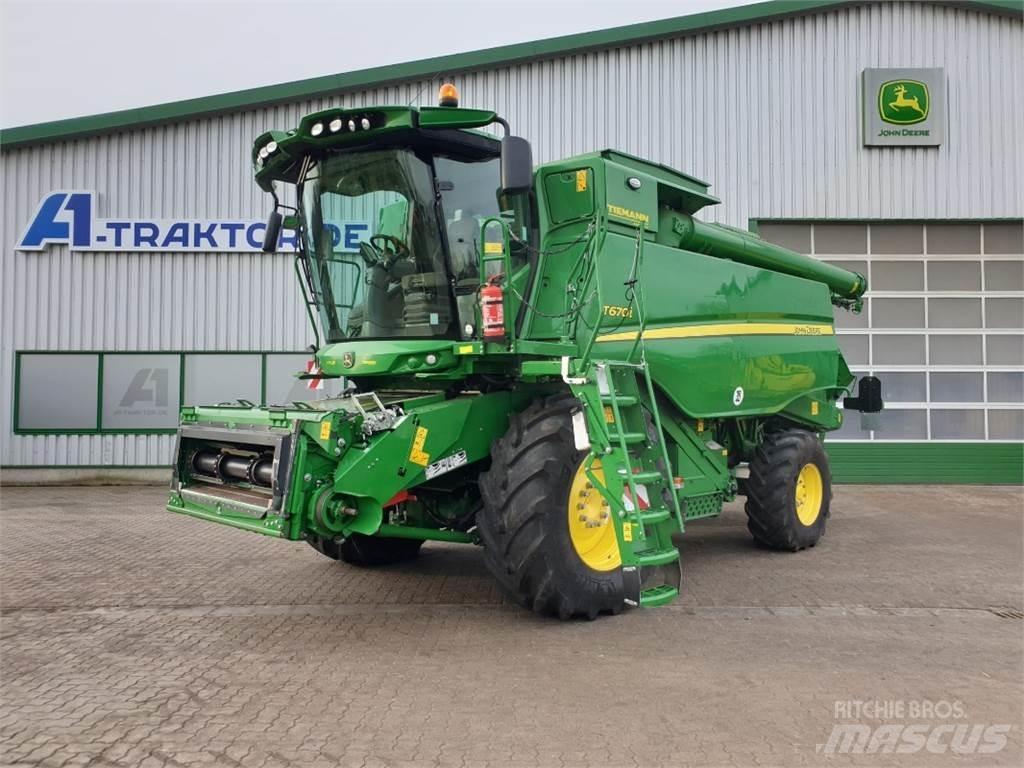 John Deere T670 Θεριζοαλωνιστικές μηχανές