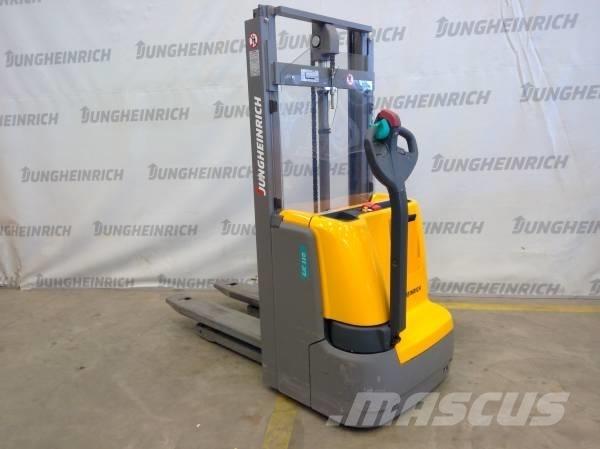 Jungheinrich EJC 110 Παλετοφόρα πεζού χειριστή με ιστό