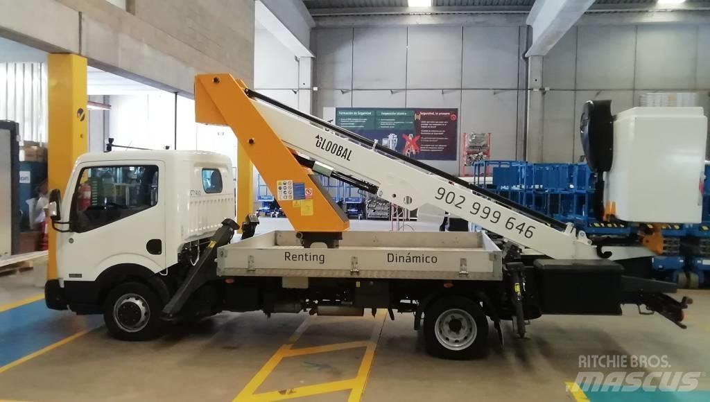 Nissan CABSTAR NT400 Εναέριες πλατφόρμες τοποθετημένες σε φορτηγό