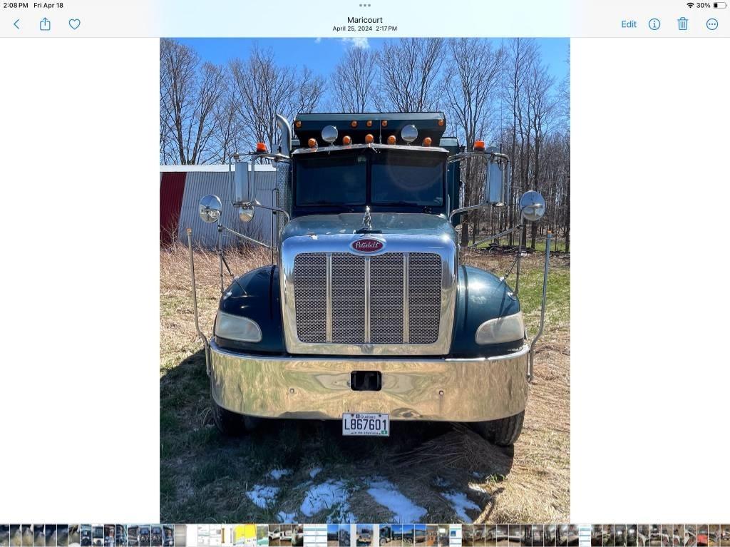 Peterbilt 340 Φορτηγά Ανατροπή