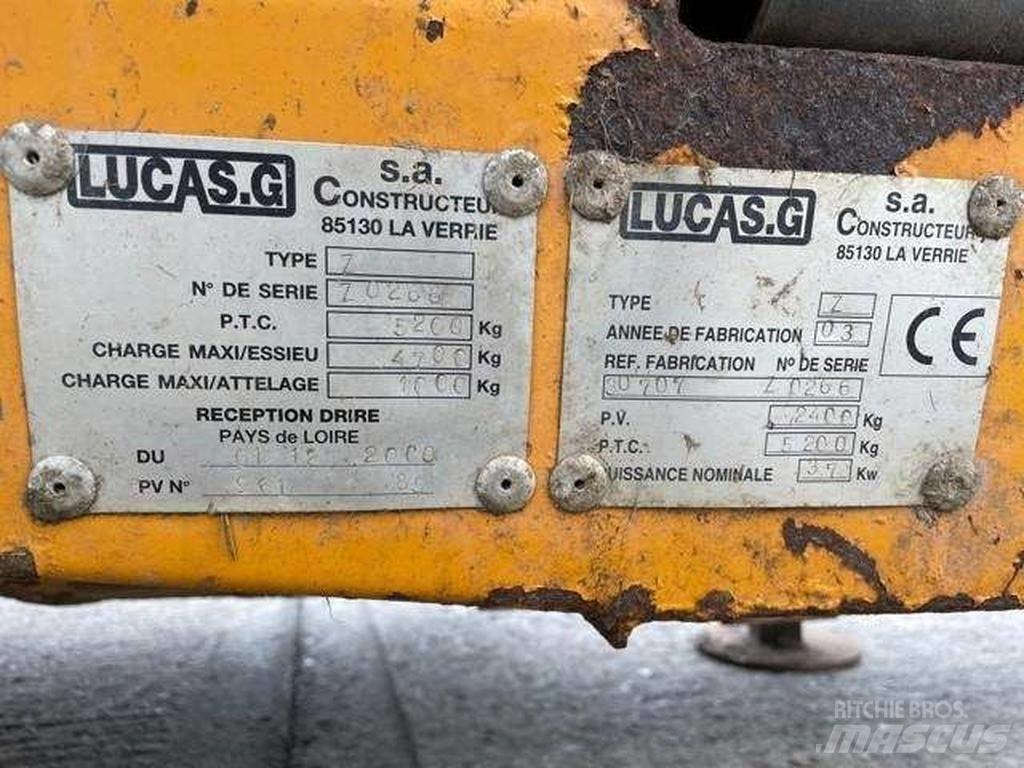 Lucas Castor 60R Πρέσες τετράγωνων δεμάτων