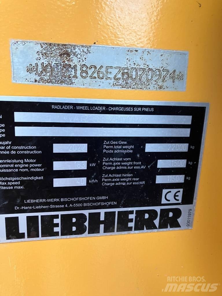Liebherr L 556 Φορτωτές με λάστιχα (Τροχοφόροι)