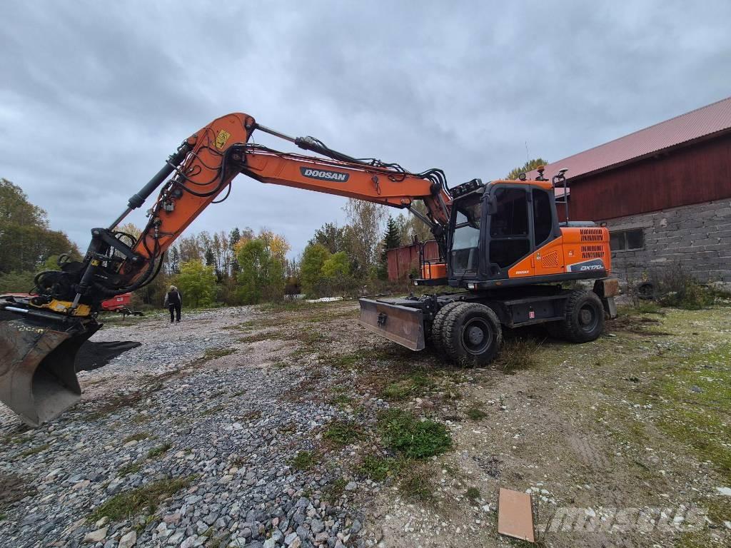 Doosan DX 170 W Εκσκαφείς με τροχούς - λάστιχα