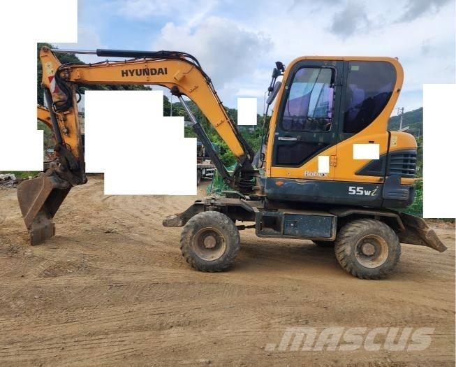 Hyundai Robex 55 W-3 Εκσκαφείς με τροχούς - λάστιχα