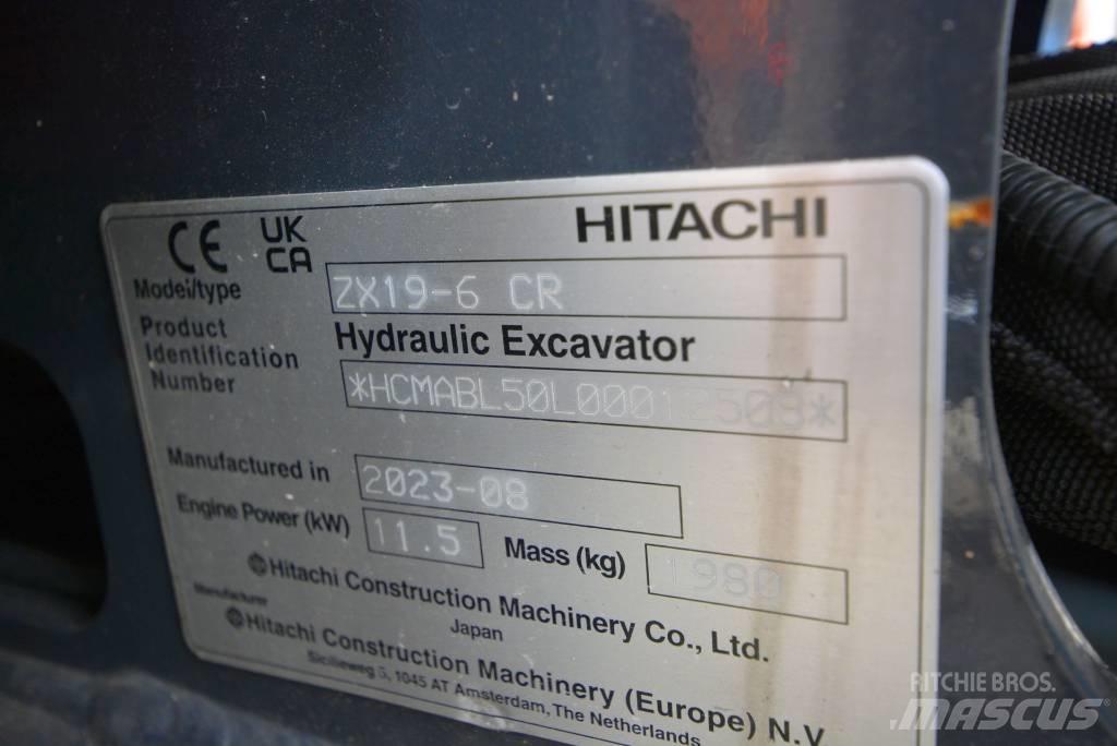 Hitachi ZX 19-6 Εκσκαφάκι (διαβολάκι) < 7t