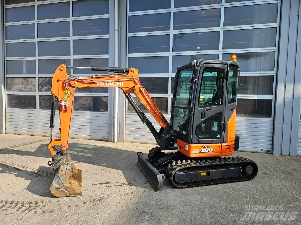 Hitachi ZX26U-6 Εκσκαφάκι (διαβολάκι) < 7t