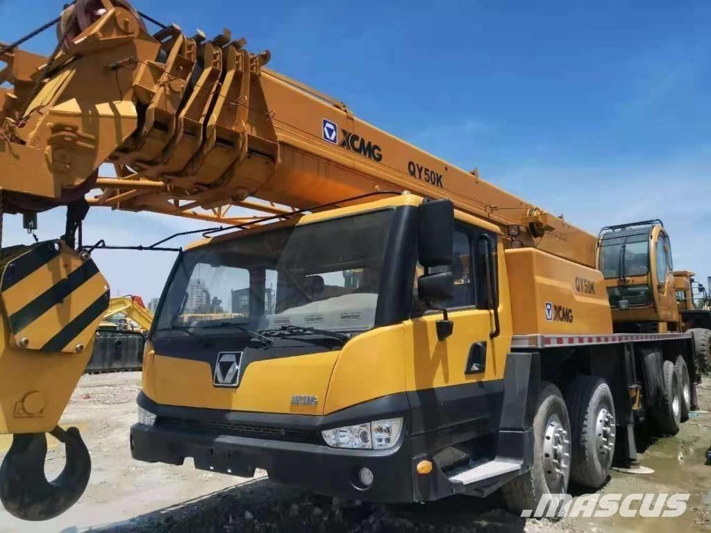 XCMG 50K Γερανοί με ερπύστριες