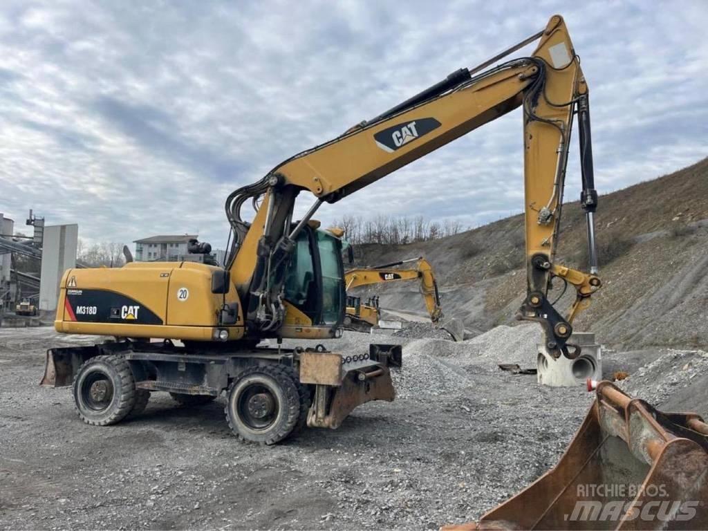 CAT M318D Εκσκαφείς με τροχούς - λάστιχα
