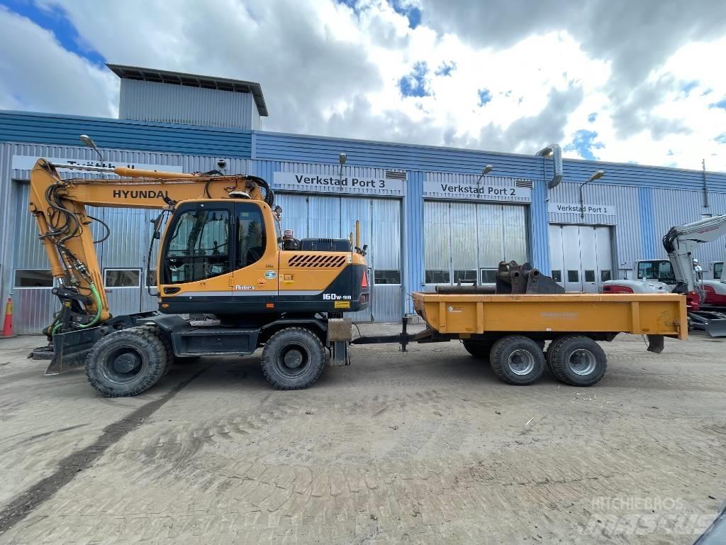 Hyundai 160W-9A Εκσκαφείς με τροχούς - λάστιχα