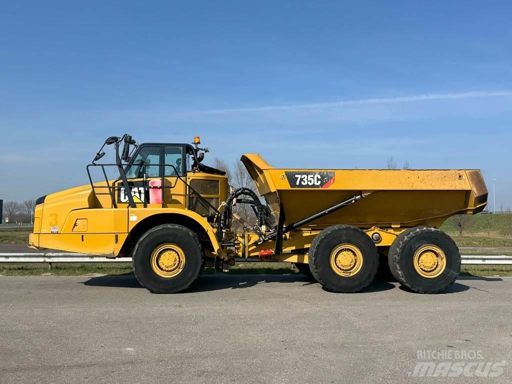 CAT 735C Σπαστό Dump Truck ADT