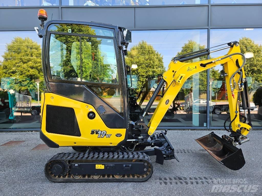 Yanmar SV 19 VT Εκσκαφάκι (διαβολάκι) < 7t