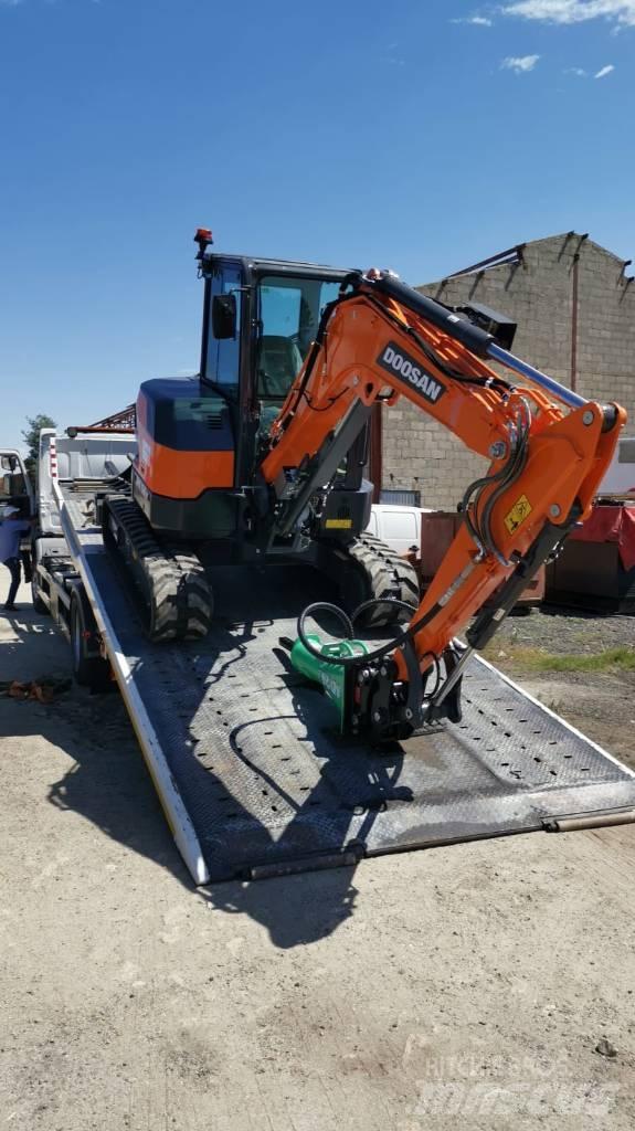 Doosan DX 50 Z Εκσκαφάκι (διαβολάκι) < 7t