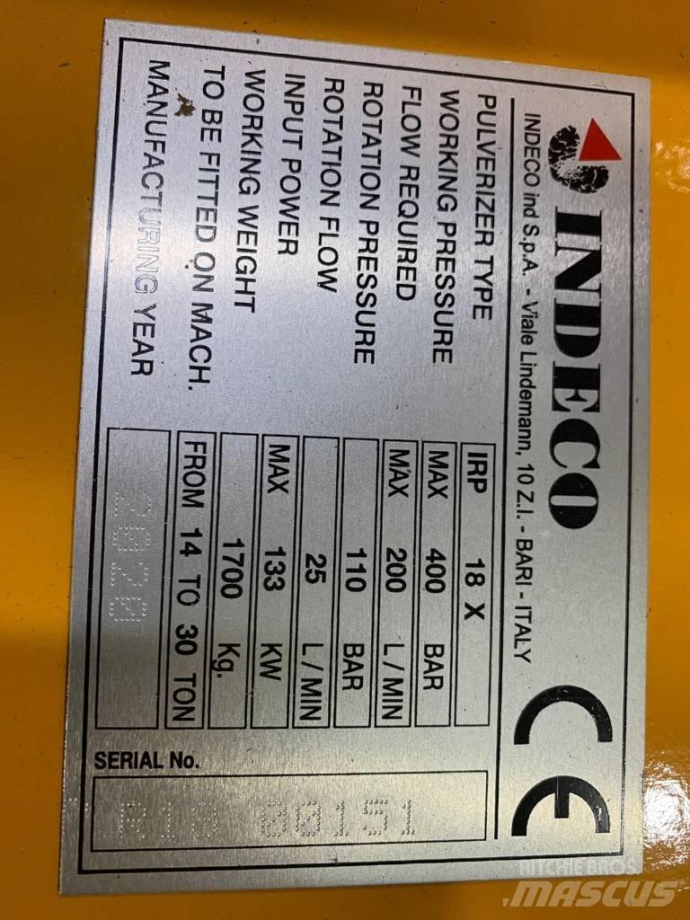 Indeco IRP 18X Θραυστήρες κατασκευών