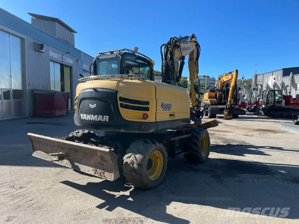 Yanmar B 95 W Εκσκαφείς με τροχούς - λάστιχα