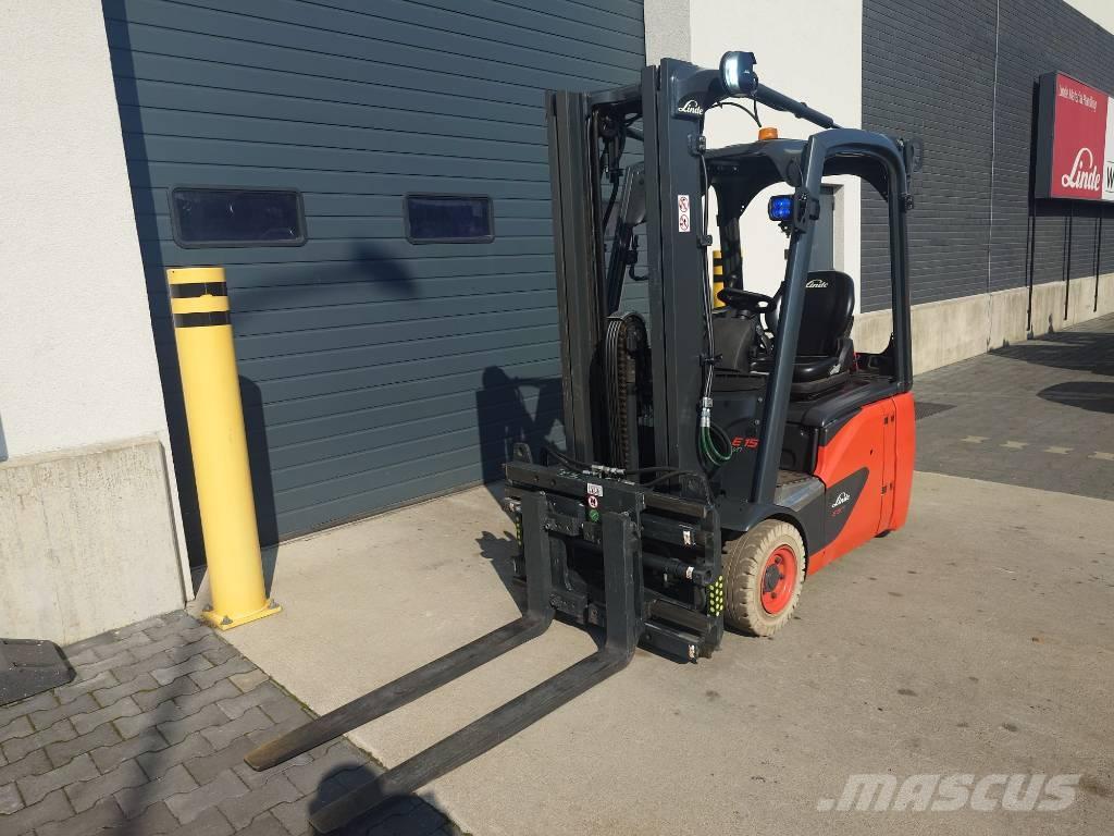 Linde E15/386-02 Ηλεκτρικά περονοφόρα ανυψωτικά κλαρκ