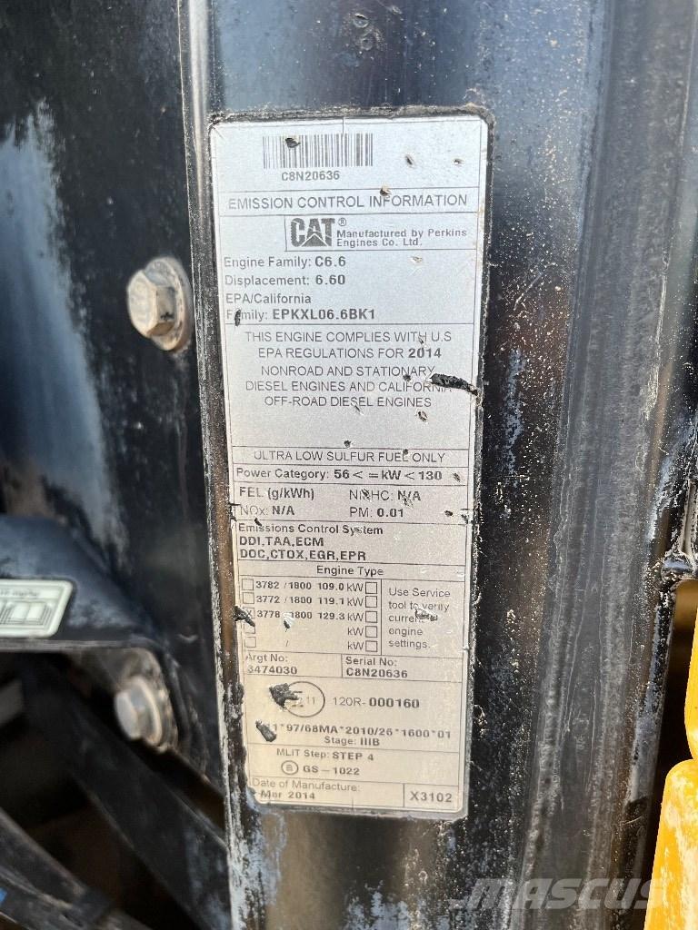 CAT 938 K Φορτωτές με λάστιχα (Τροχοφόροι)