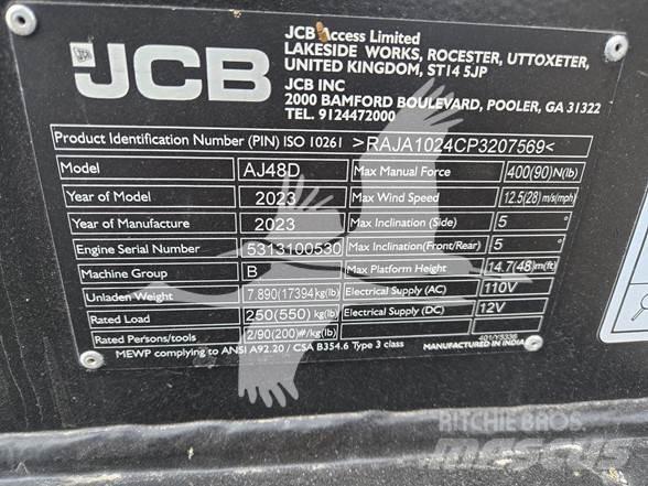 JCB AJ48D Ανυψωτήρες με αρθρωτό βραχίονα