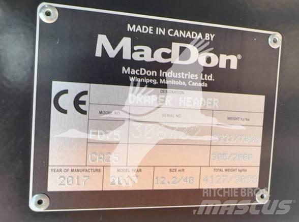 MAC DON FD75S Κεφαλές θεριζοαλωνιστικών μηχανών