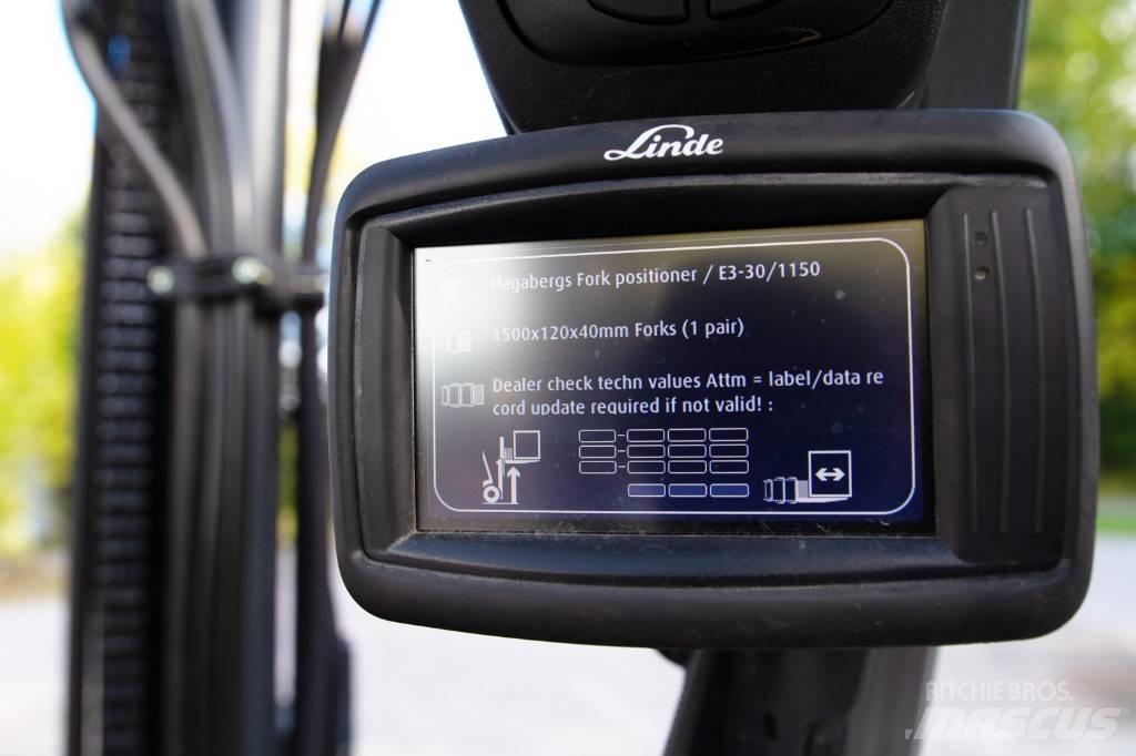 Linde E30-01 Ηλεκτρικά περονοφόρα ανυψωτικά κλαρκ