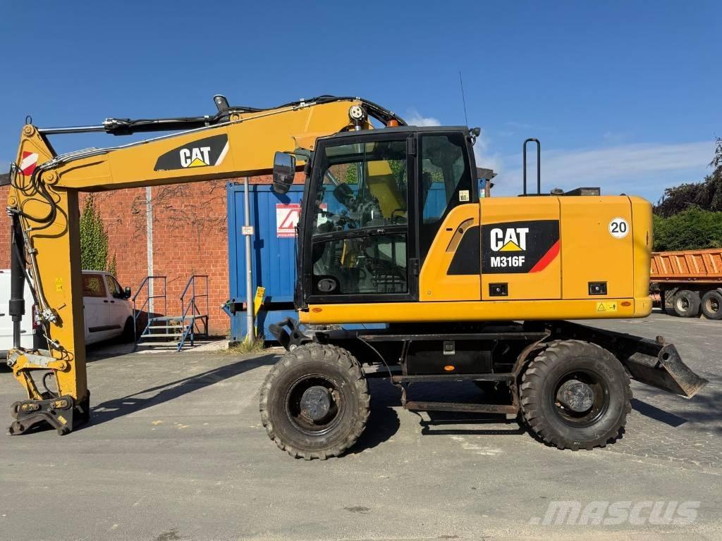CAT M 316F Εκσκαφείς με τροχούς - λάστιχα