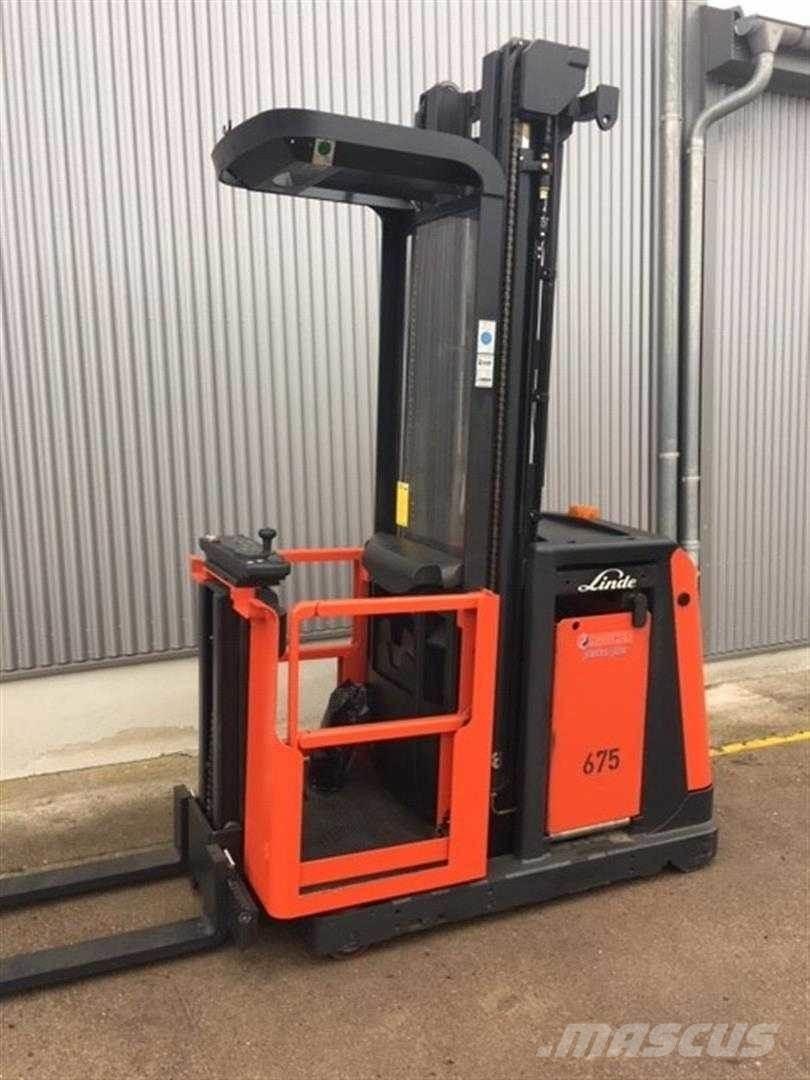 Linde V11 Περονοφόρο ανυψωτικό συλλογής παραγγελιών μεγάλου ύψους