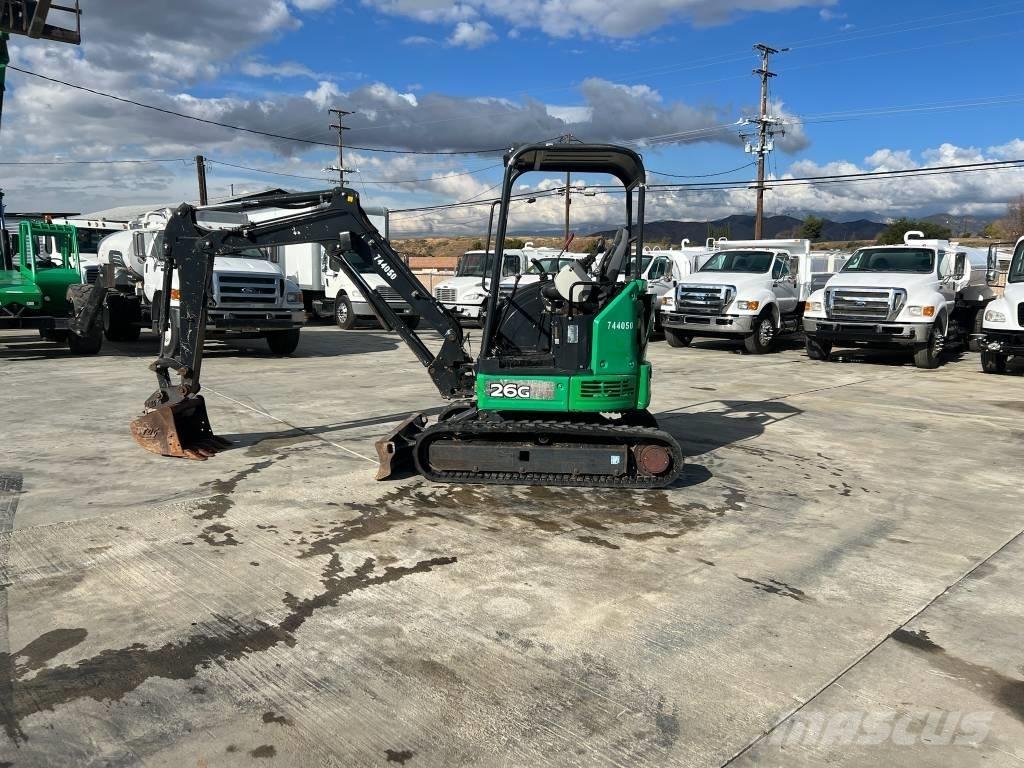 John Deere 26G Εκσκαφάκι (διαβολάκι) < 7t