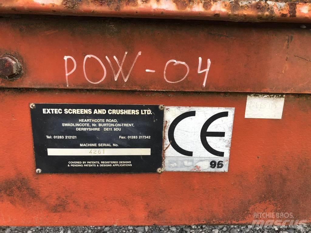 Extec Turbo Κινητές μηχανές κοσκινίσματος