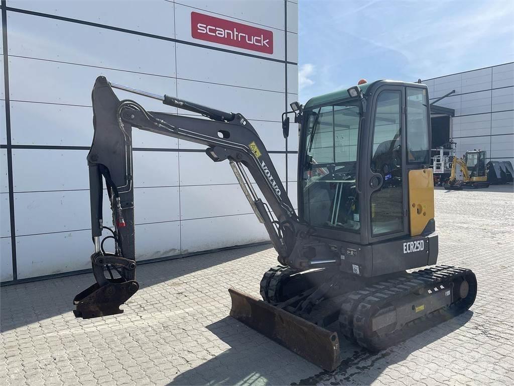 Volvo ECR25 Εκσκαφείς με τροχούς - λάστιχα