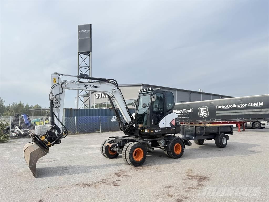 Bobcat E57W Εκσκαφείς με τροχούς - λάστιχα