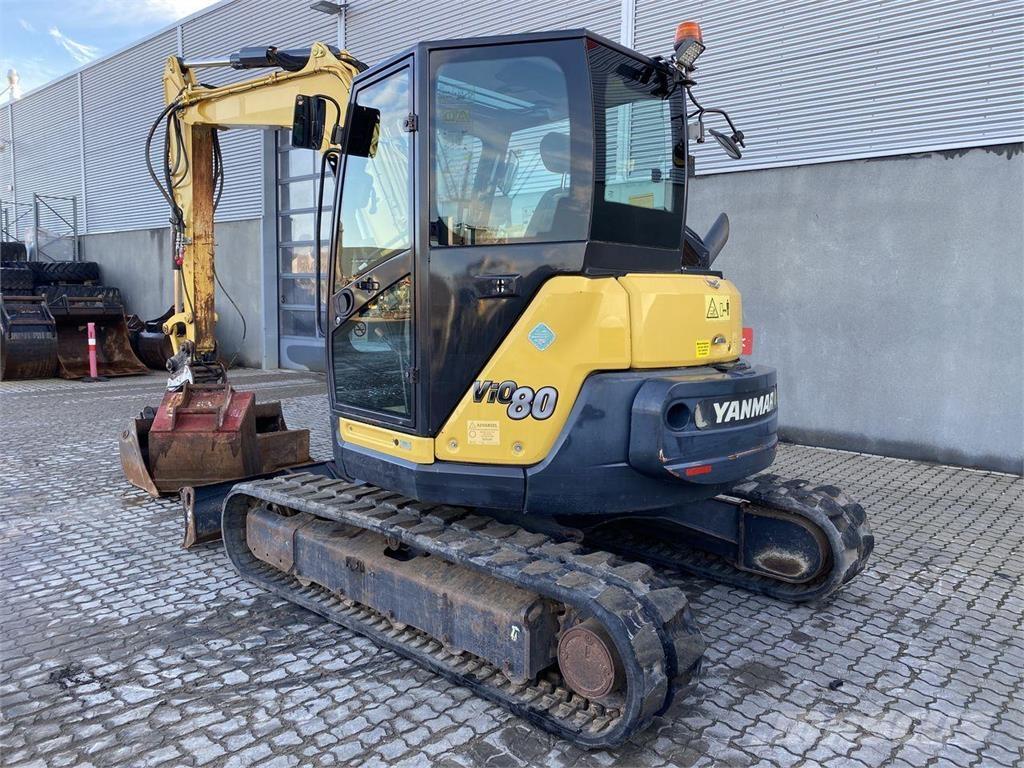Yanmar VIO80-1A Εκσκαφείς με τροχούς - λάστιχα