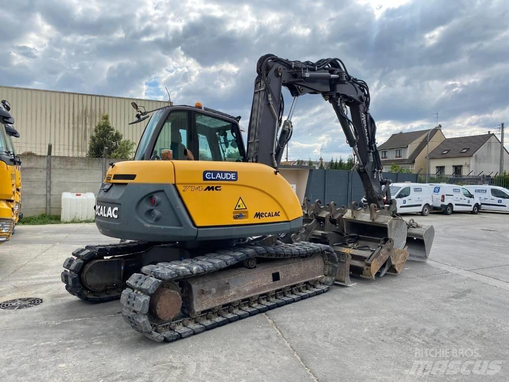 Mecalac 714 MC Εκσκαφείς με ερπύστριες