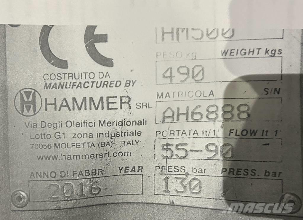 Hammer HM 500 Σφυριά / Σπαστήρες