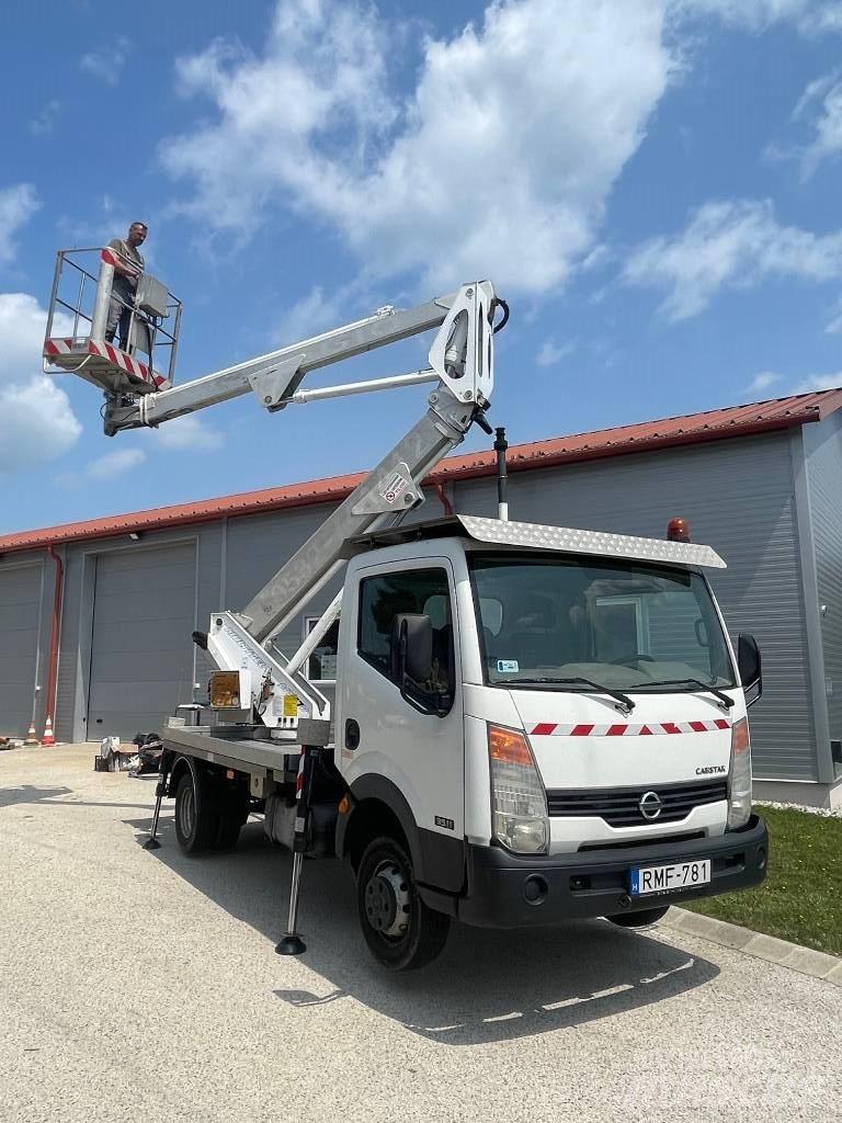 Nissan Cabstar Εναέριες πλατφόρμες τοποθετημένες σε φορτηγό