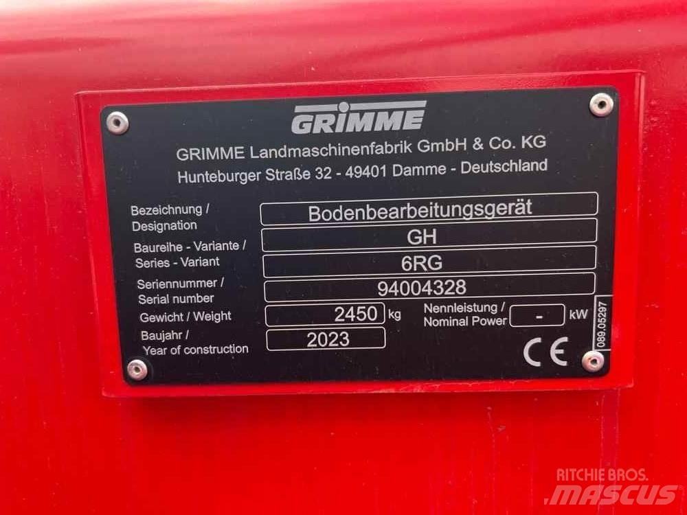 Grimme GH 6 Εξοπλισμός πατατοκαλλιεργειών - Άλλα