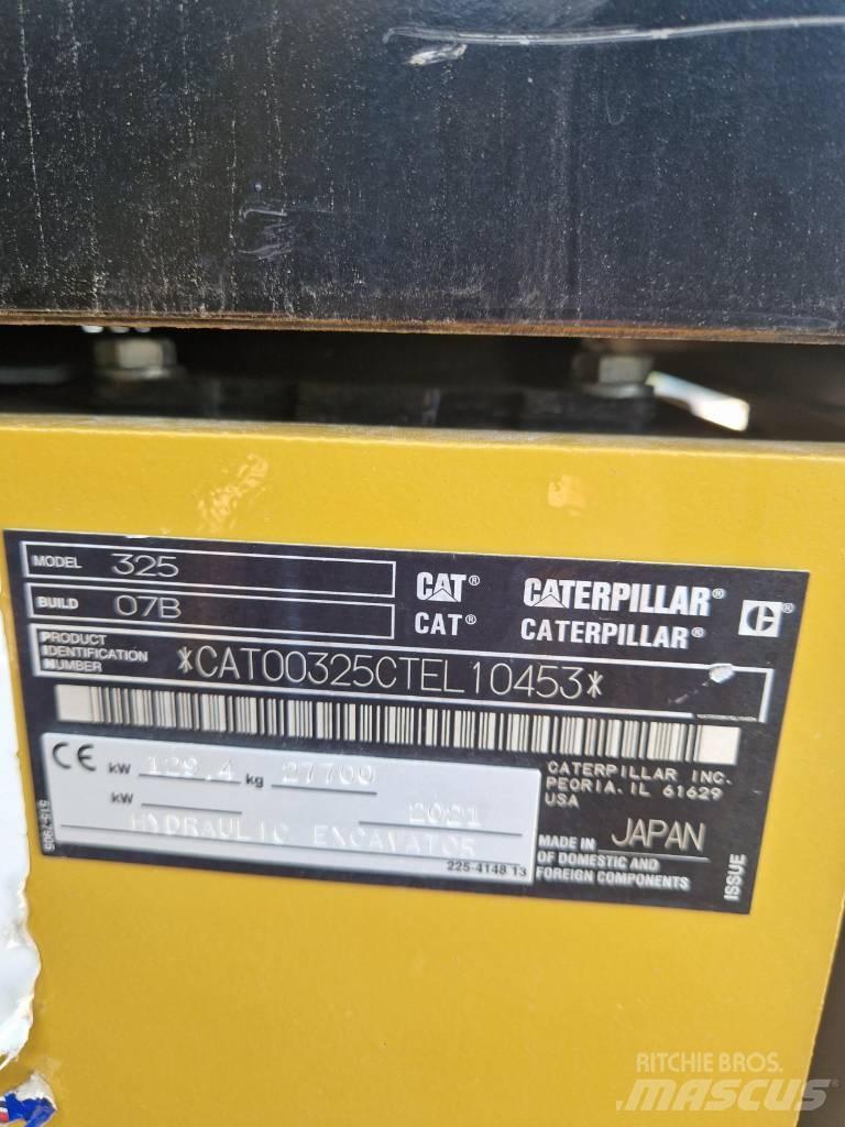 CAT 325 Εκσκαφείς με ερπύστριες