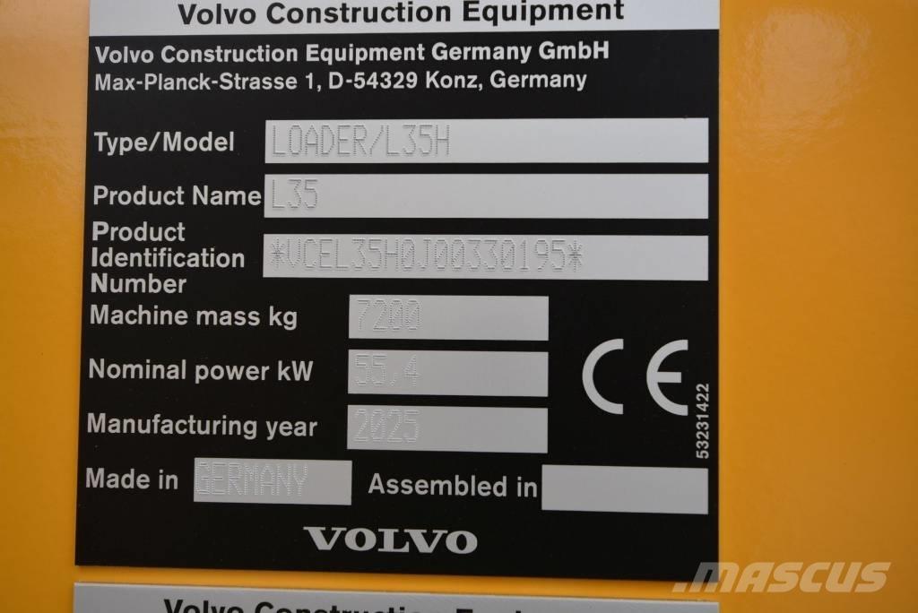 Volvo L 35 H Φορτωτές με λάστιχα (Τροχοφόροι)