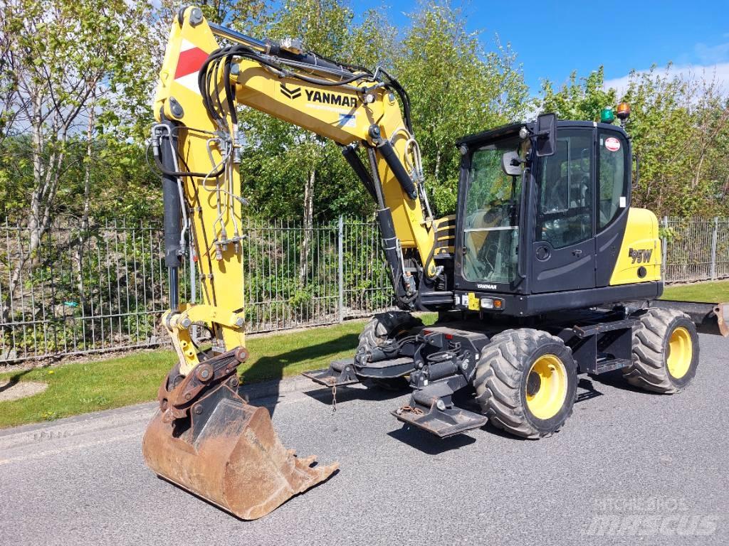 Yanmar B95W Εκσκαφείς με τροχούς - λάστιχα