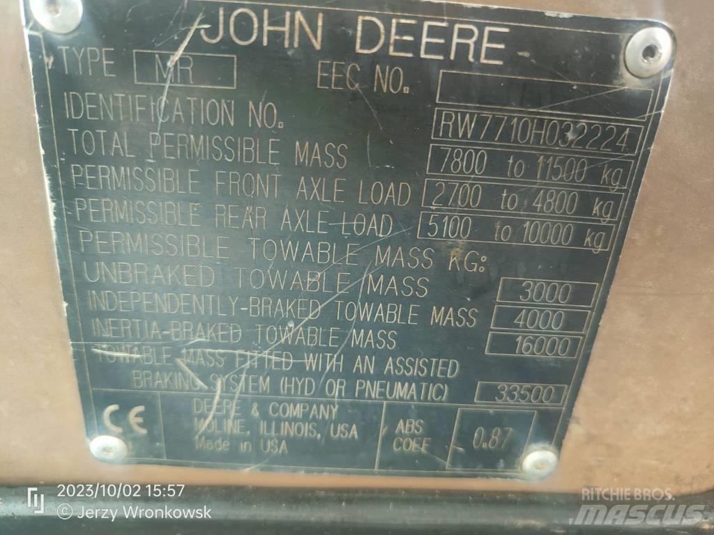John Deere 7710 Τρακτέρ