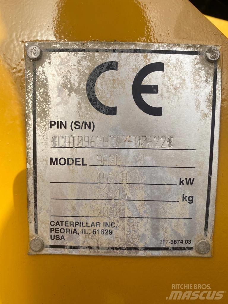 CAT 962 G Φορτωτές με λάστιχα (Τροχοφόροι)