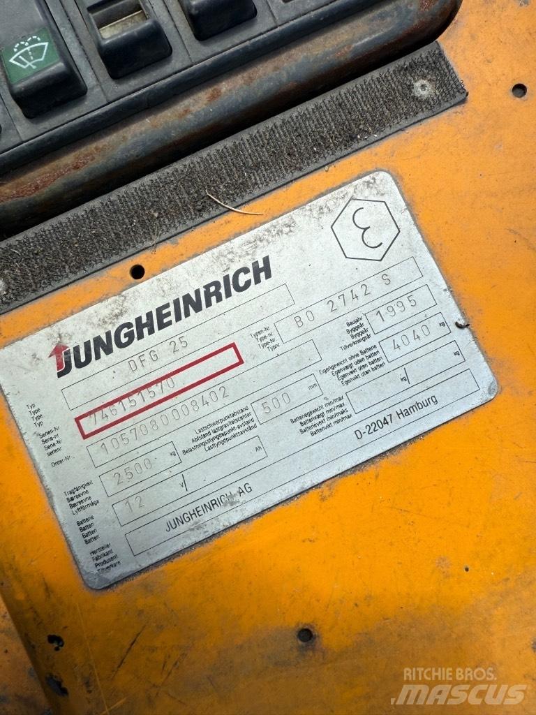 Jungheinrich DFG 25 Πετρελαιοκίνητα Κλαρκ
